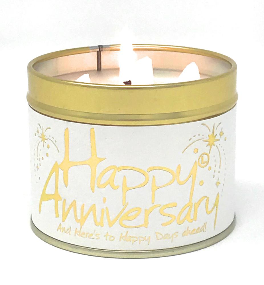 Geurkaars in Blik - Happy Anniversary