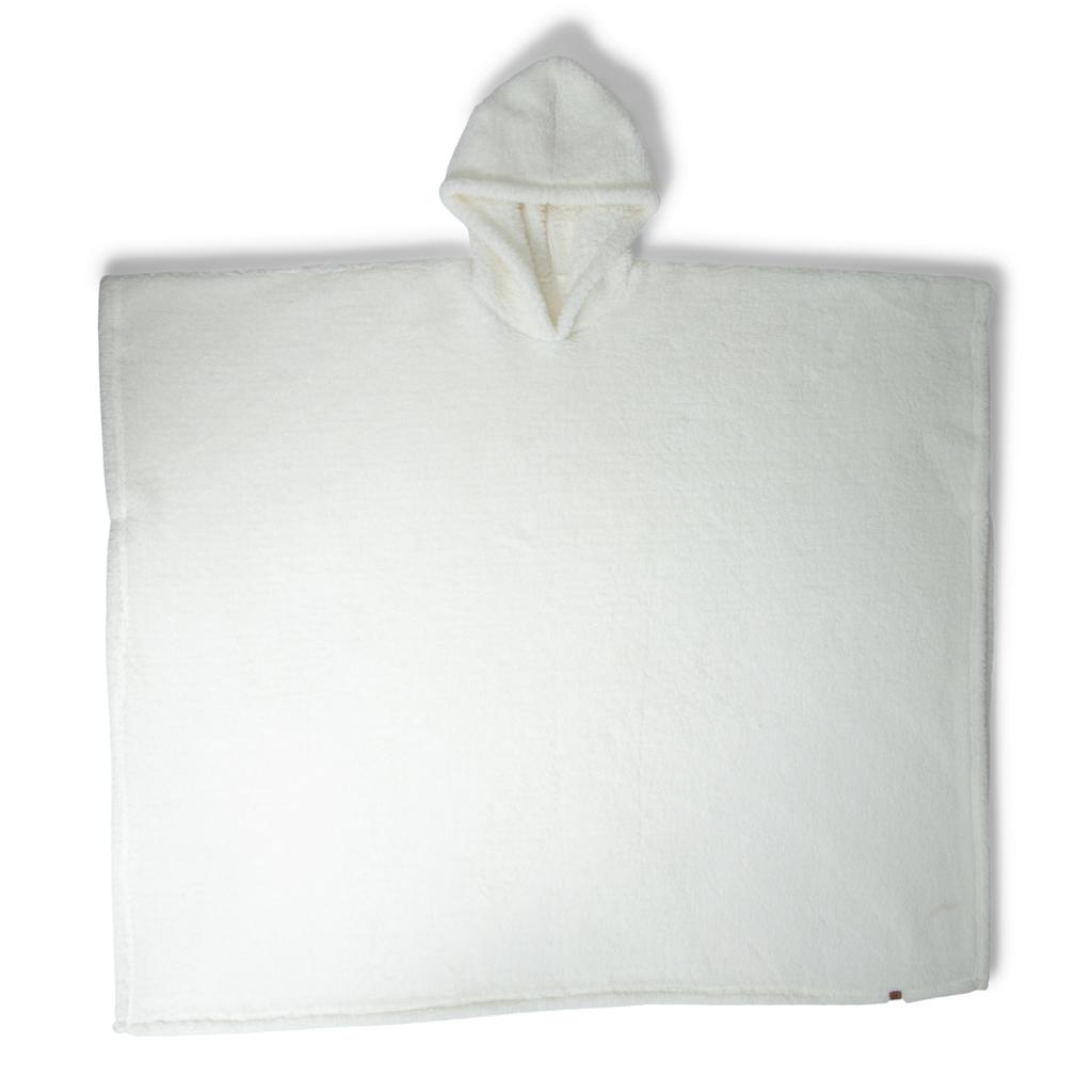Teddy hoodie met kap I wit