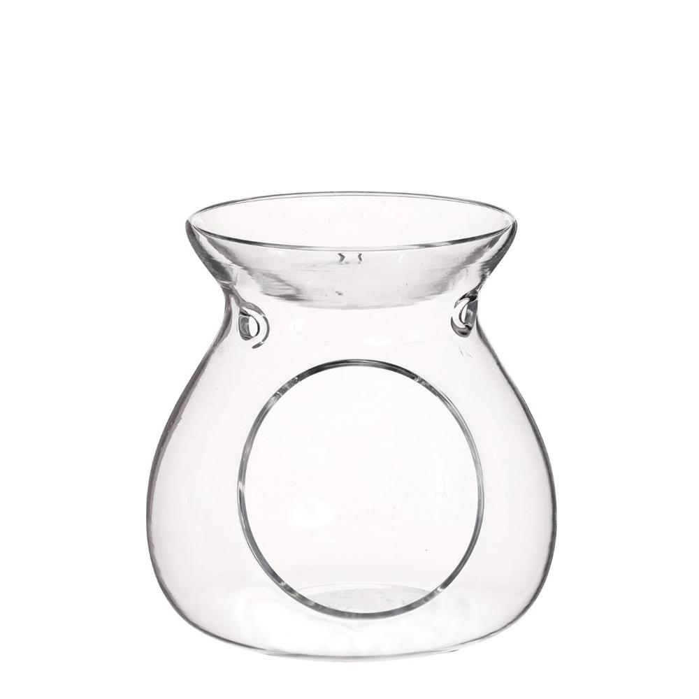 Glazen parfumbrander voor geurblokjes