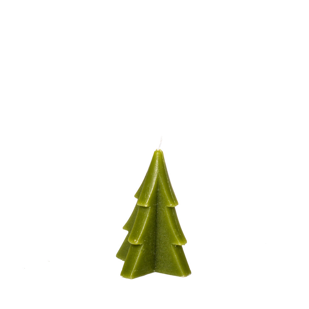 Kaars kerstboom M I 3 kleuren