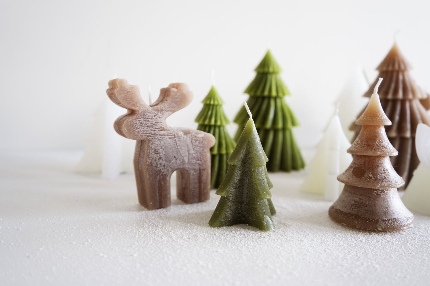 Kaars kerstboom L I Goud of groen