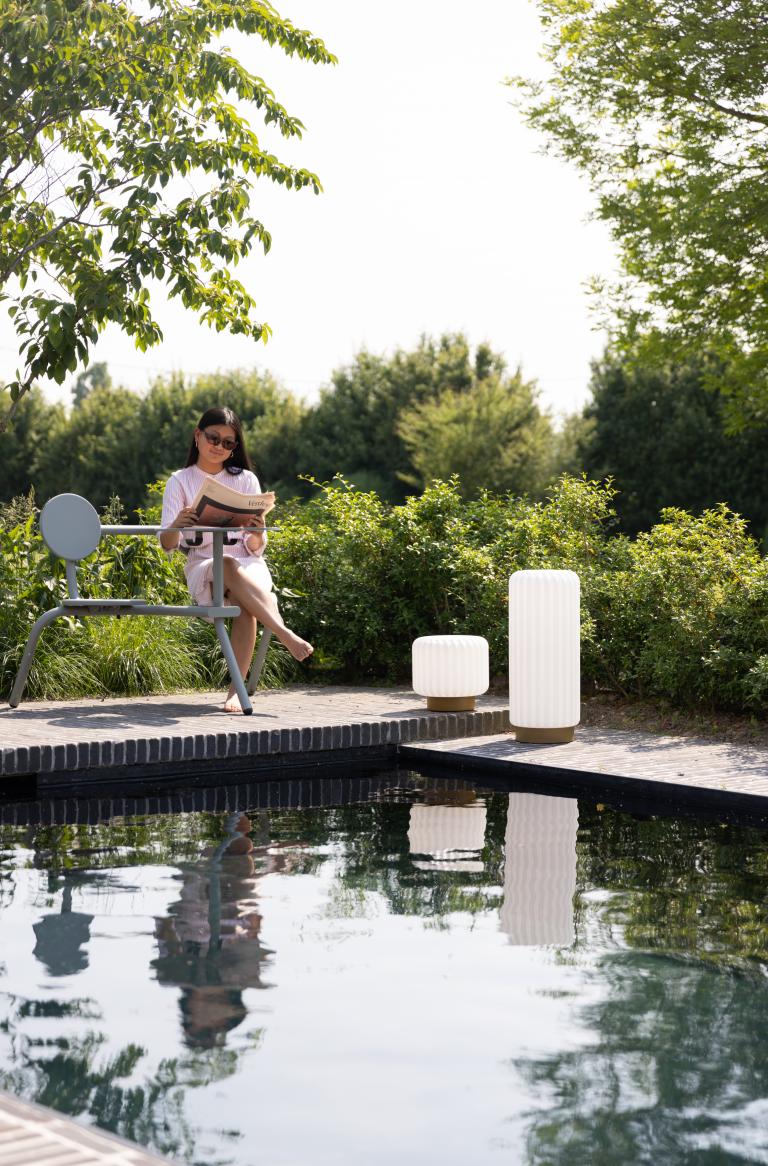 Dentelles LED licht Tall XL I goud