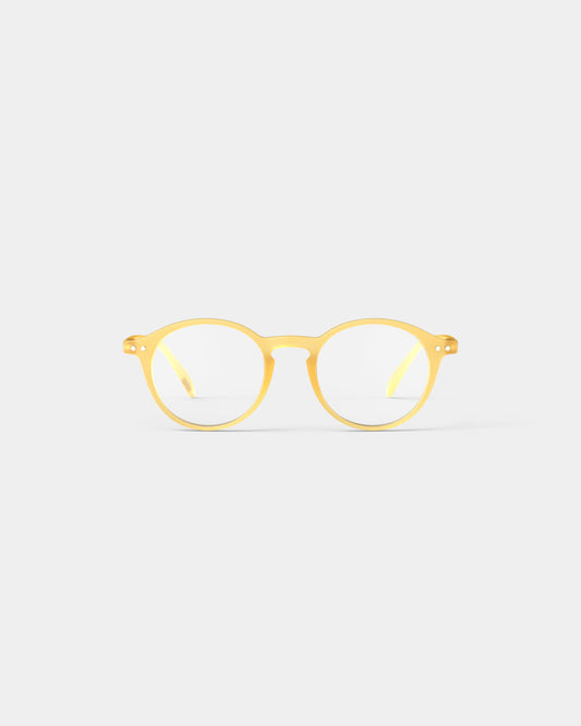 Leesbril #D Yellow honey