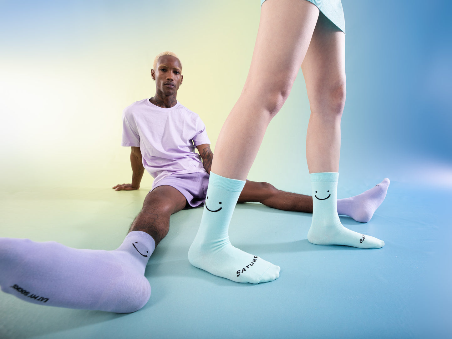 Eat my socks I Sokken 'Saturday Sunday'