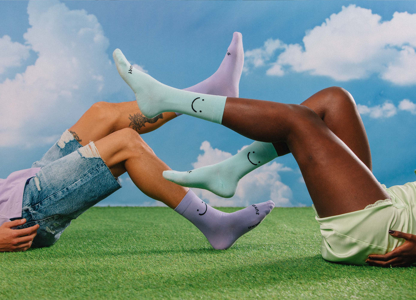 Eat my socks I Sokken 'Saturday Sunday'