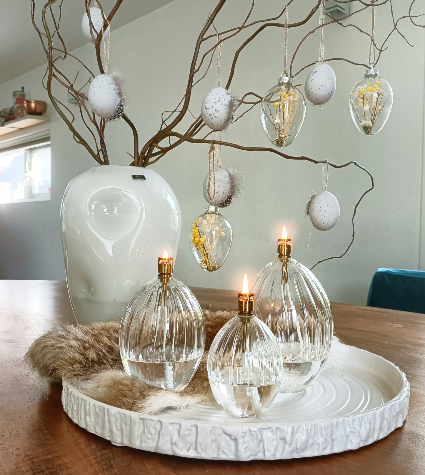 Olielamp Ovalis I 3 maten
