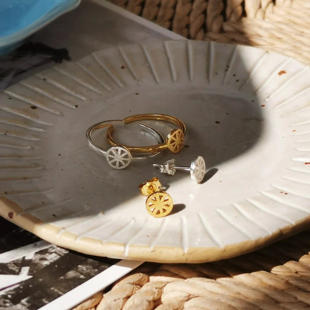 LULU - Oorbel Spinning wheel