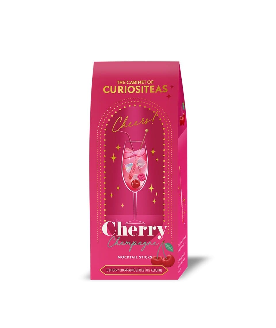 Cherry Champagne Mocktail (6 sticks)