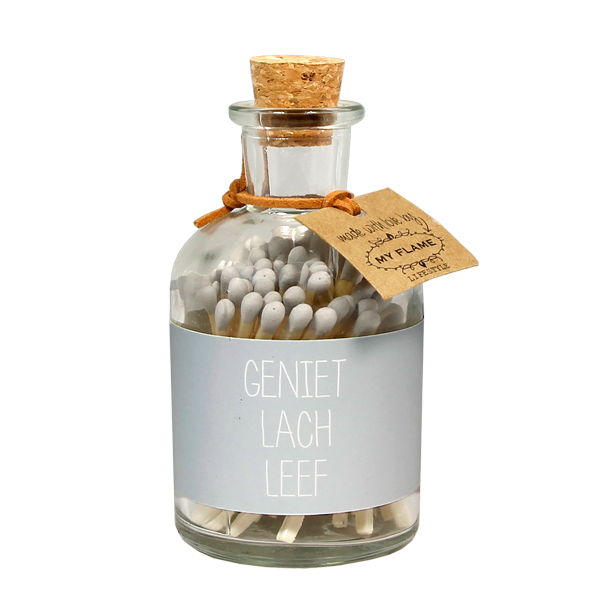 Lucifers "Geniet, lach, leef" NIEUW