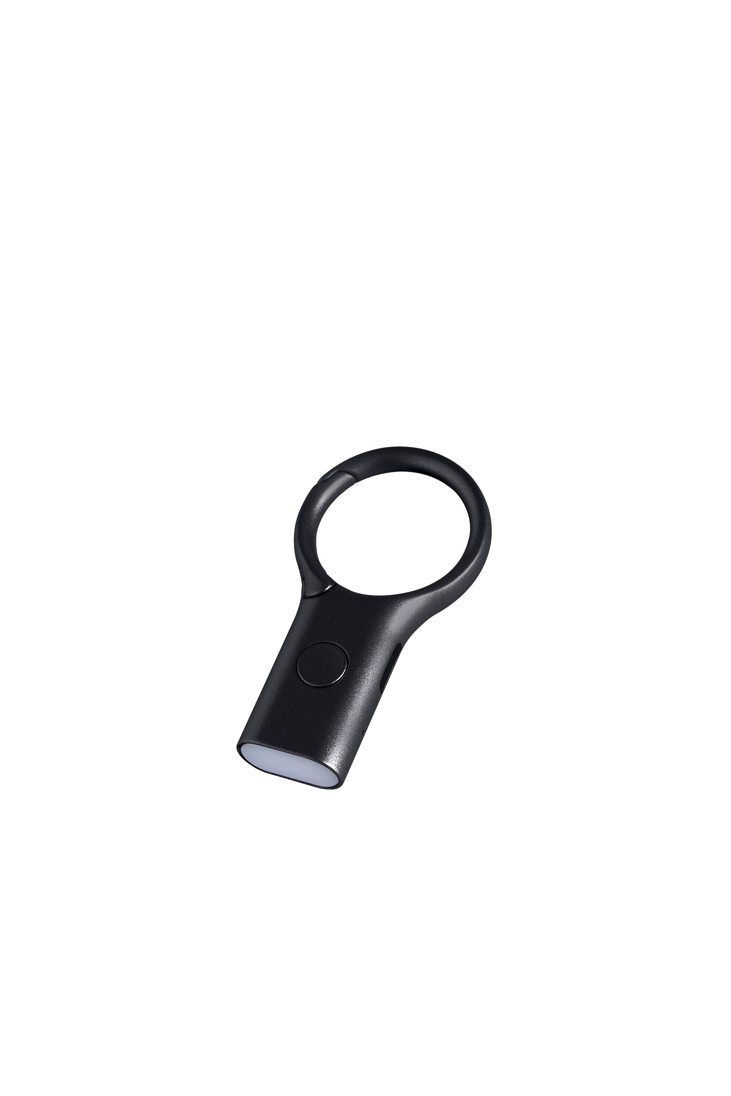 Sleutelhanger met LED zaklamp I Zwart