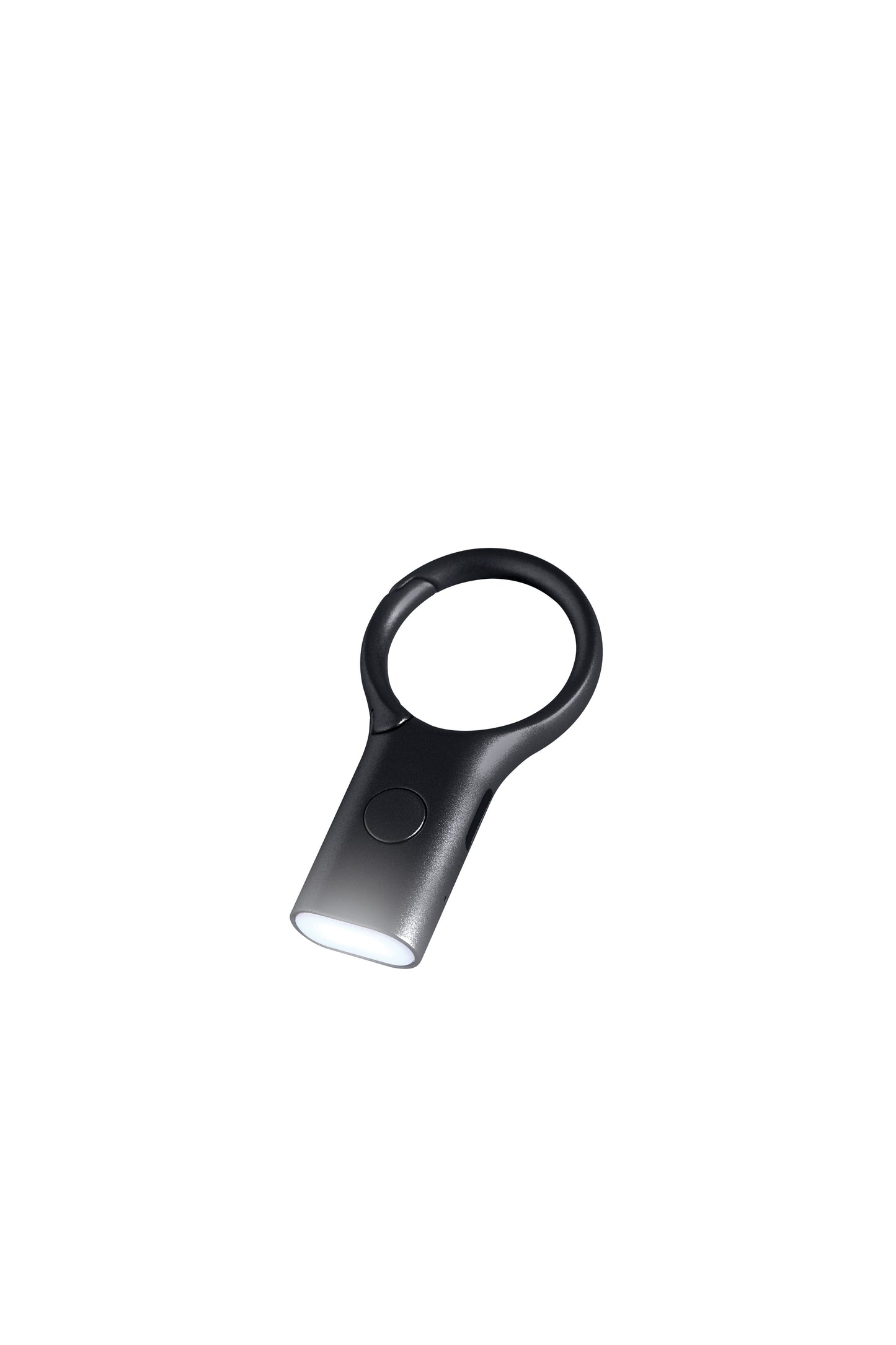 Sleutelhanger met LED zaklamp I Zwart
