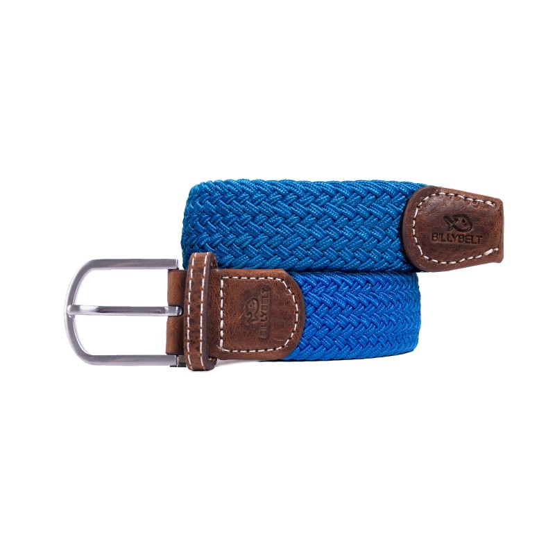 Gevlochten riem Greek Blue
