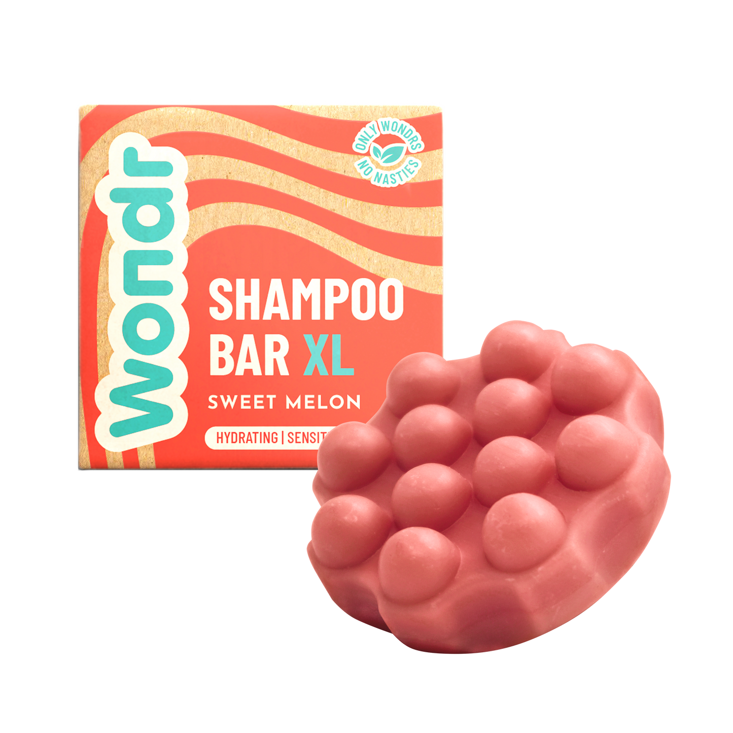 WONDR I Sweet melon - XL Shampoo bar
