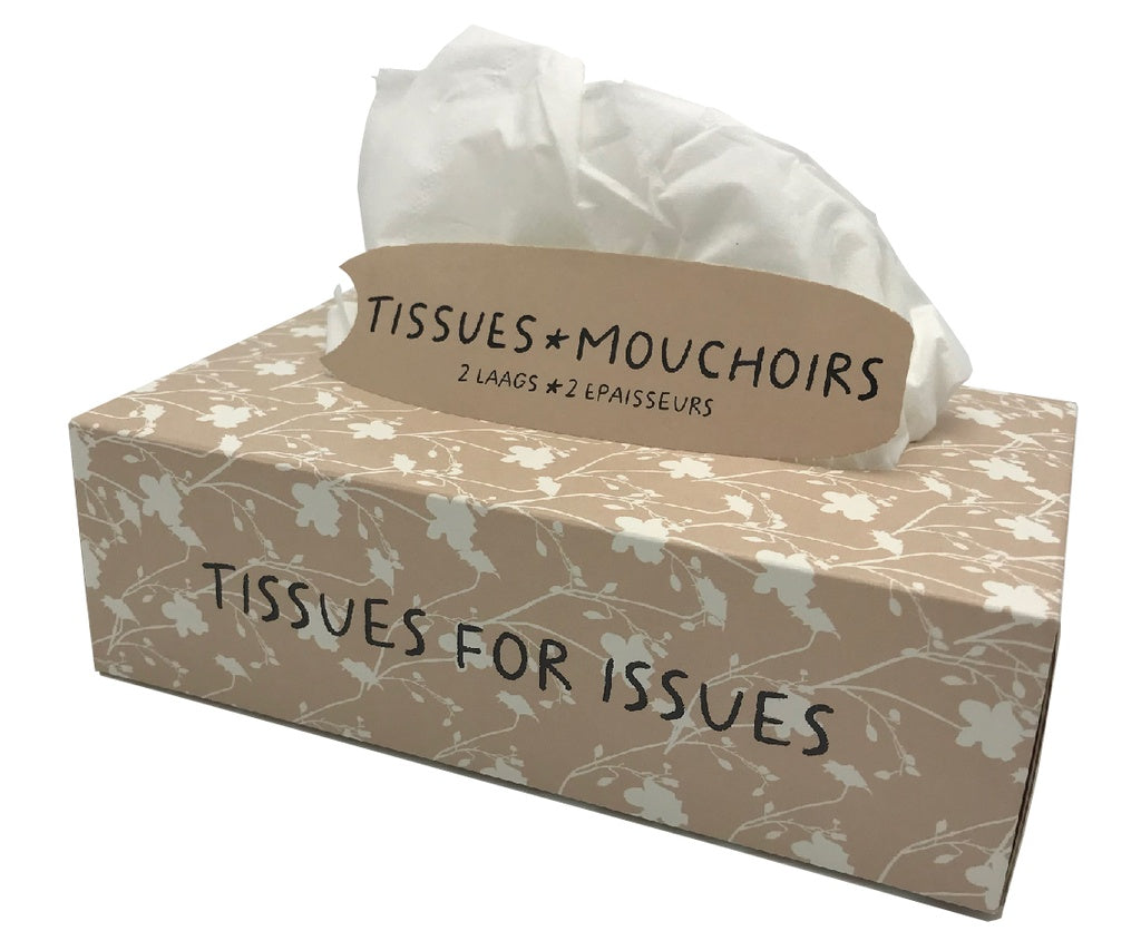 Tissuebox met leuke quote | 3 varianten