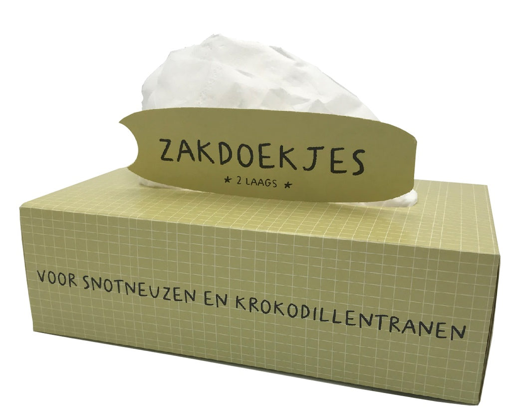 Tissuebox met leuke quote | 3 varianten