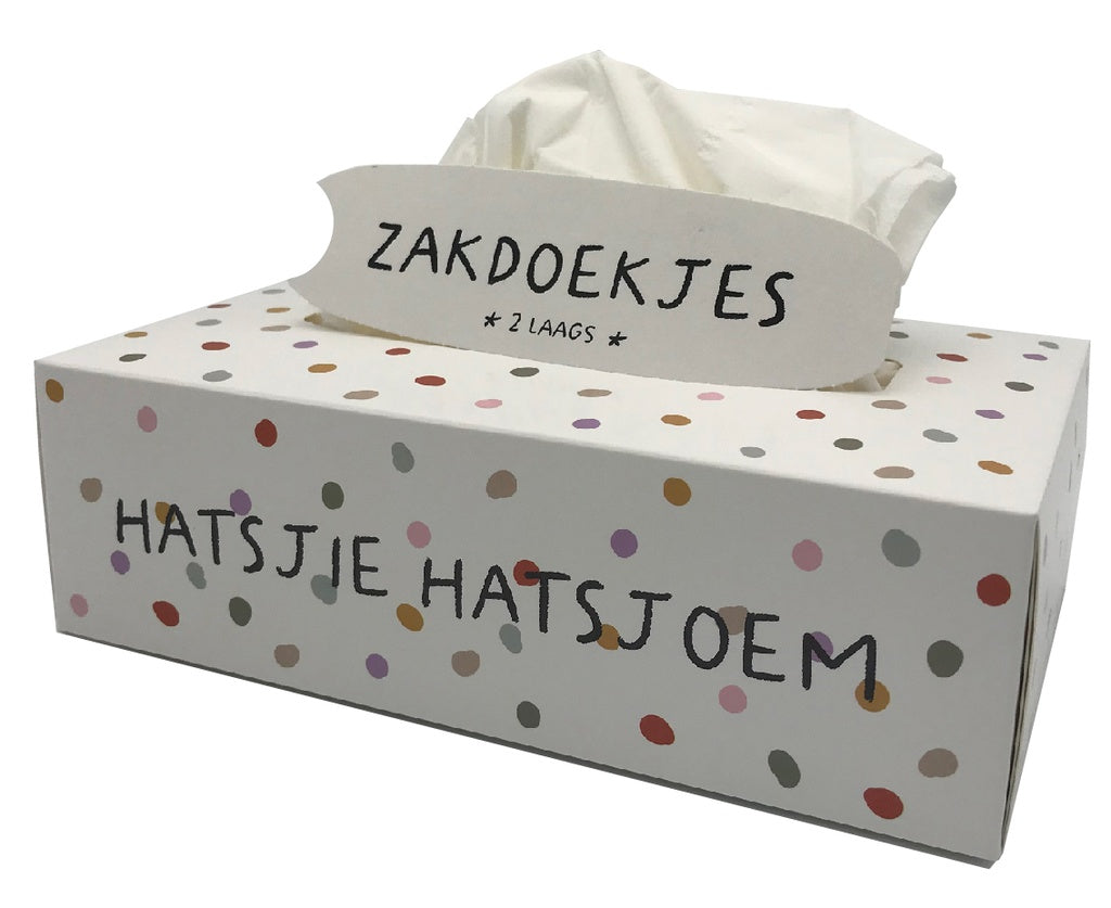 Tissuebox met leuke quote | 3 varianten