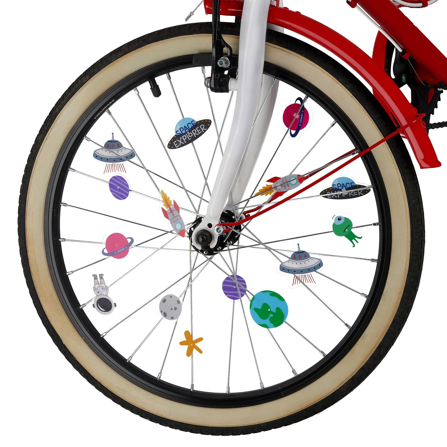Set van 30 fietsspaakversieringen I Ruimte