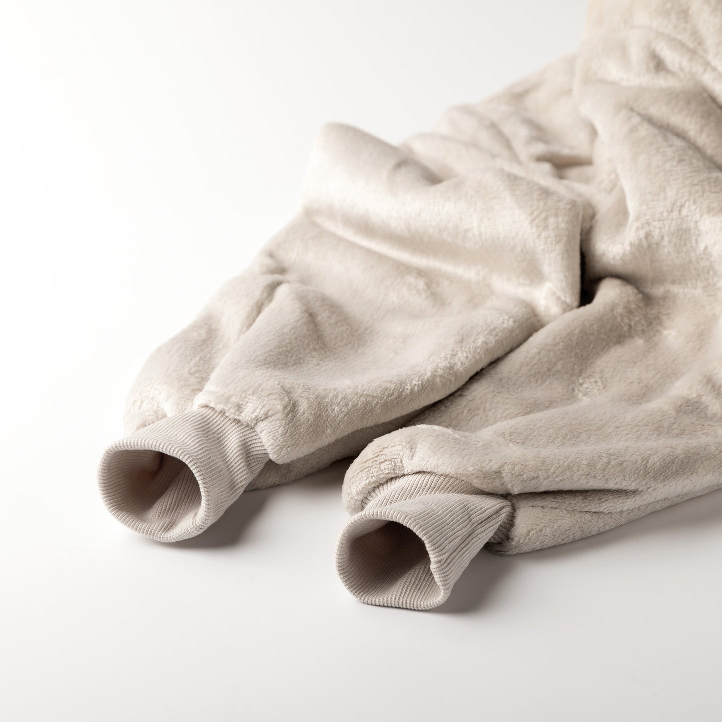 KIDS Taupe hoodie met kap
