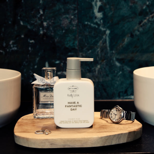 Bodylotion met pompje | Have a fantastic day