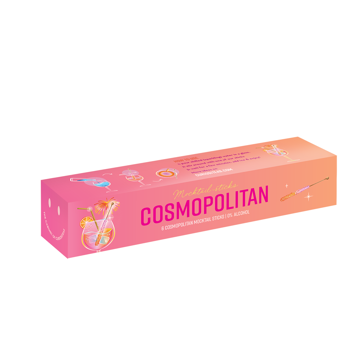 Cosmopolitan Mocktail (6 sticks)