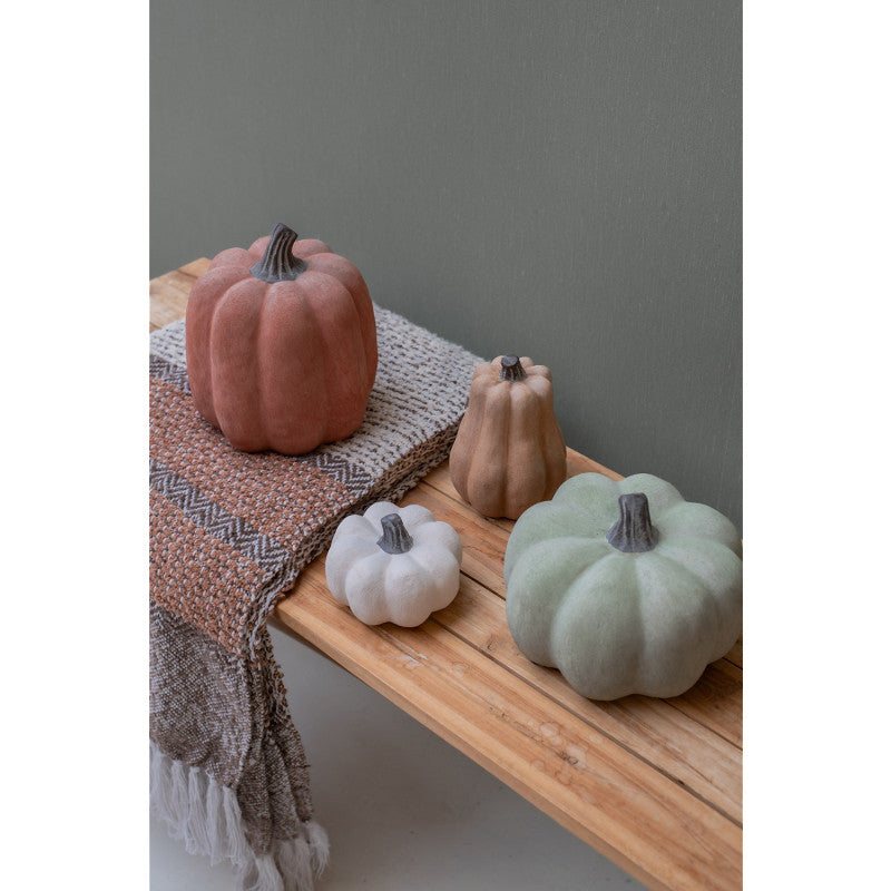 Deco pompoenen | 4 kleuren