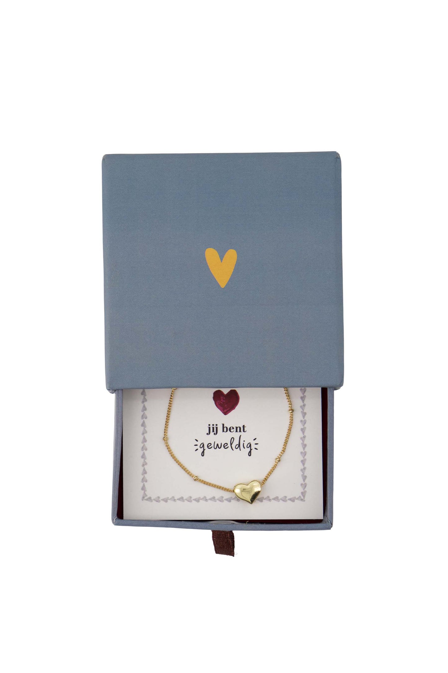 Armband hartje | jij bent geweldig