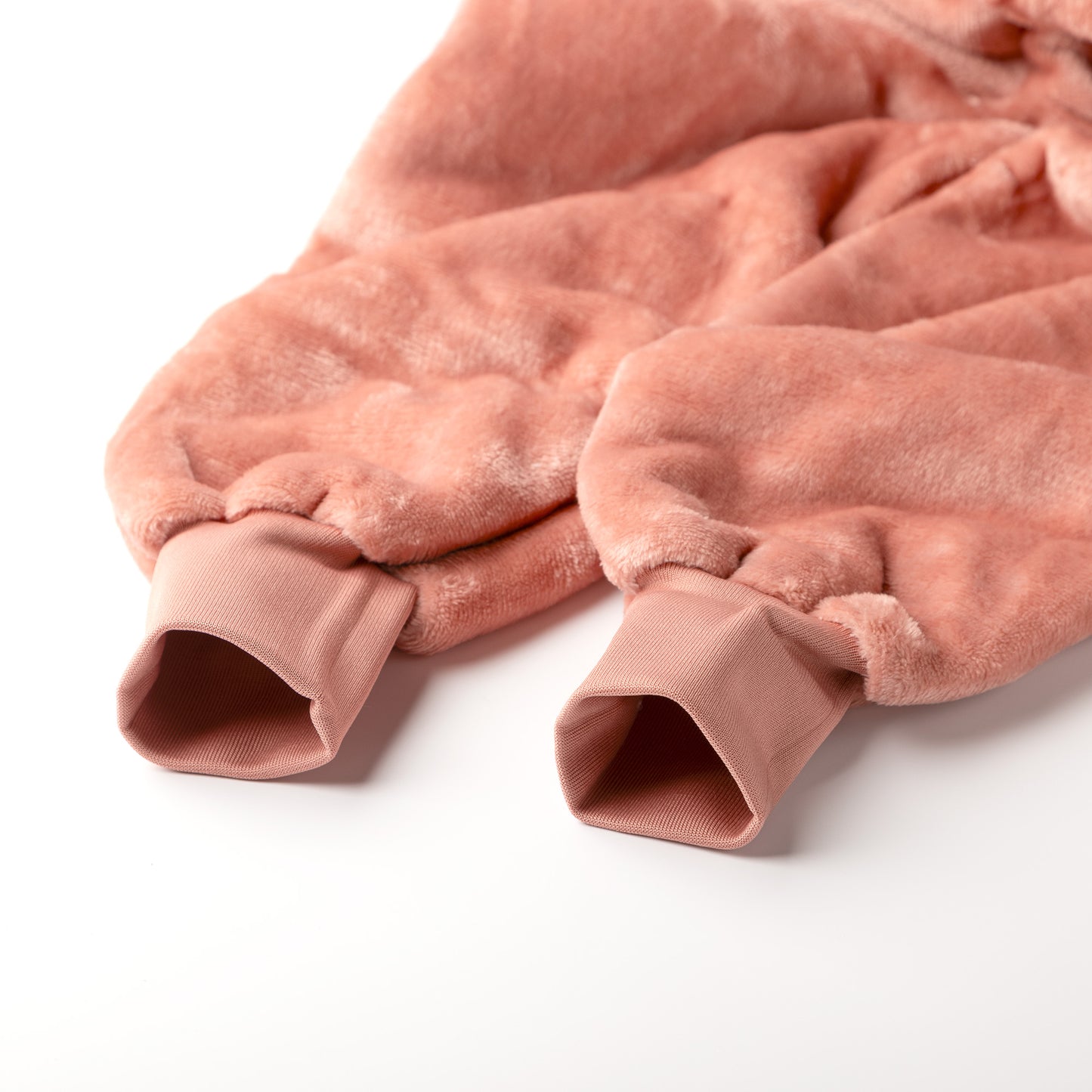 Fleece hoodie met kap I Rose
