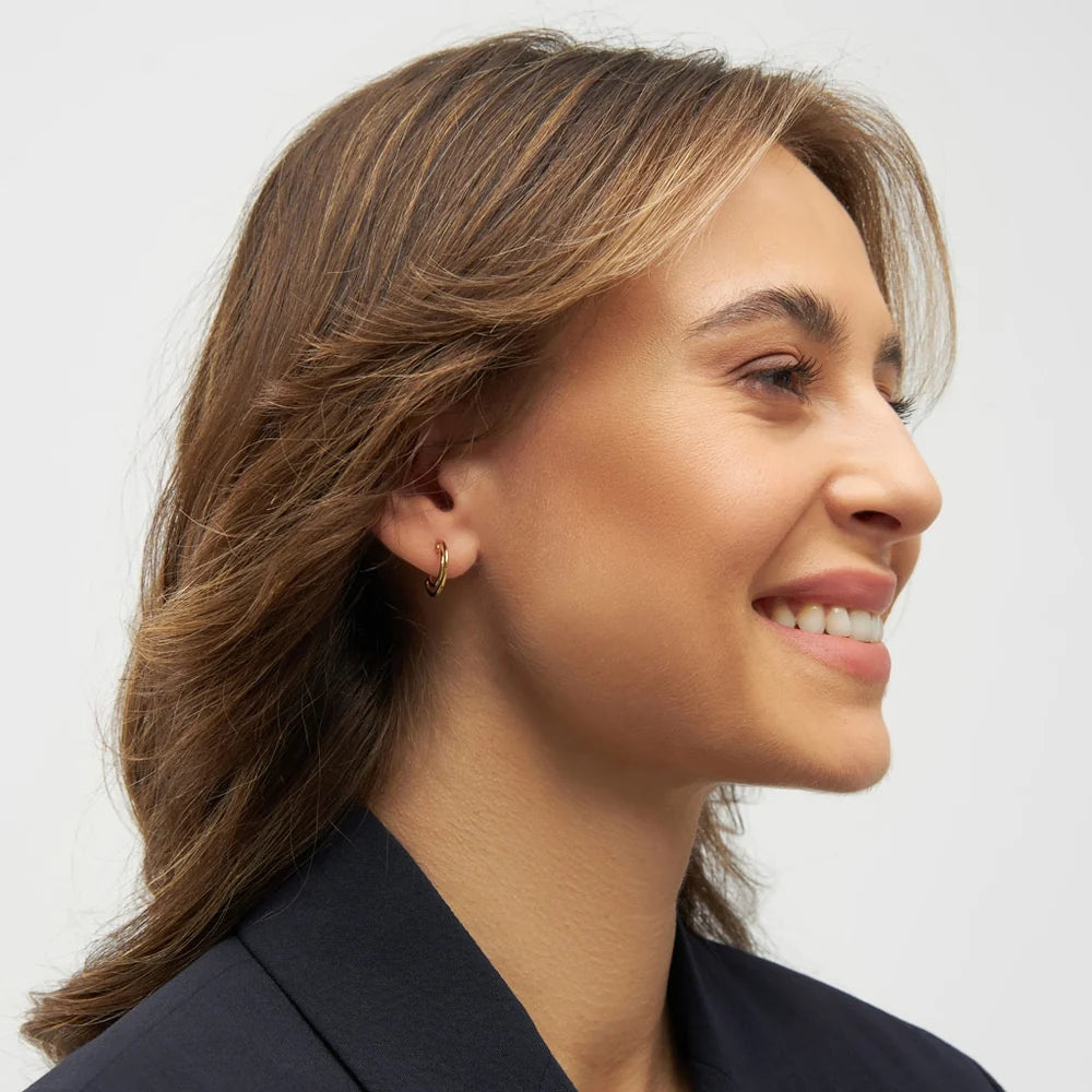 LULU - Oorbellen Shape hoops (paar)