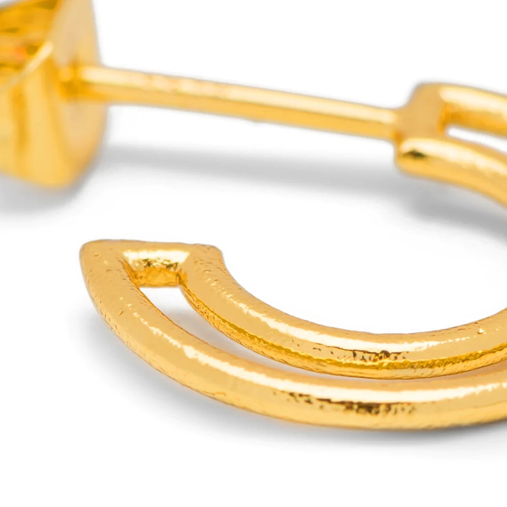 LULU - Oorbellen Shape hoops (paar)