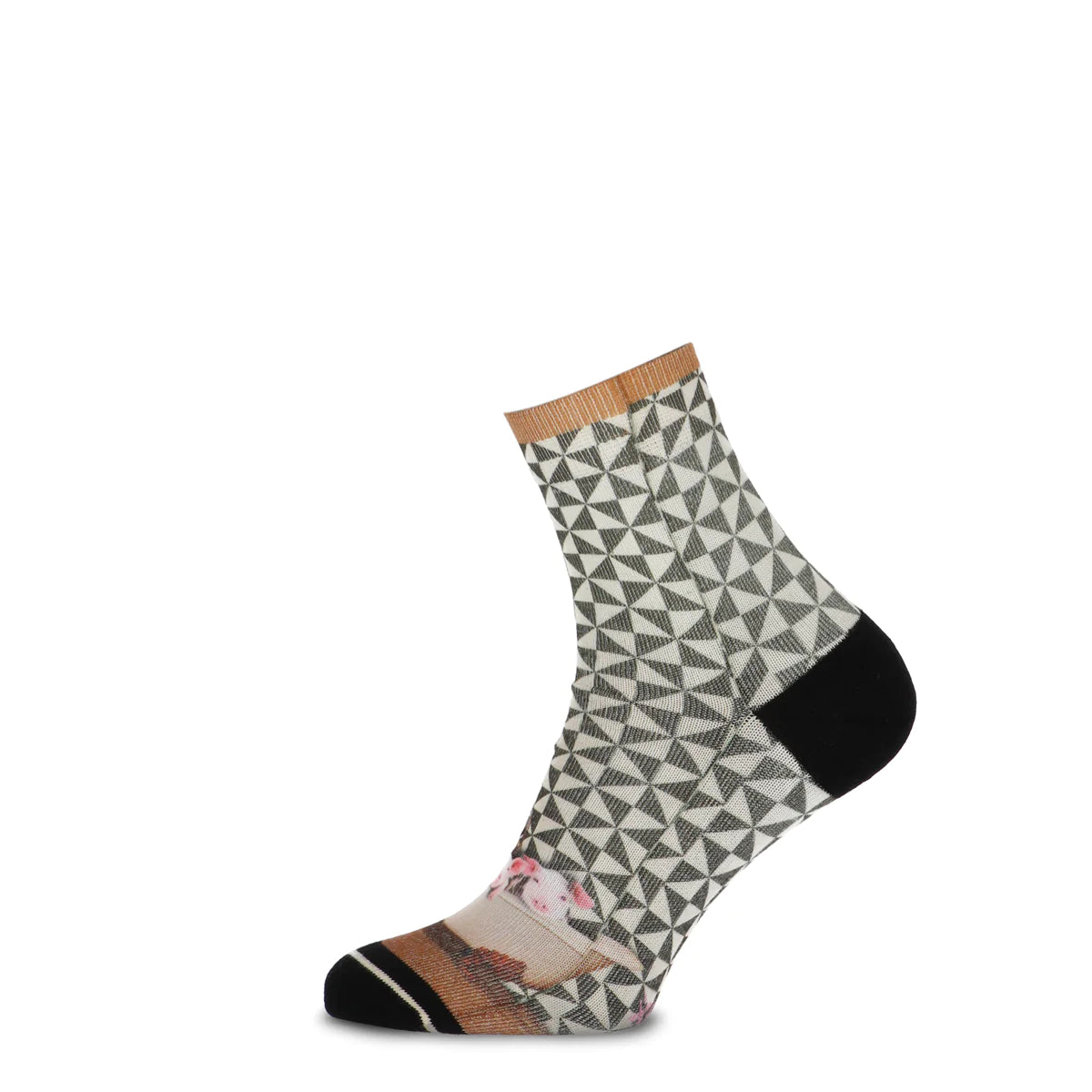 Korte sokken Miss Piggy (1 maat)