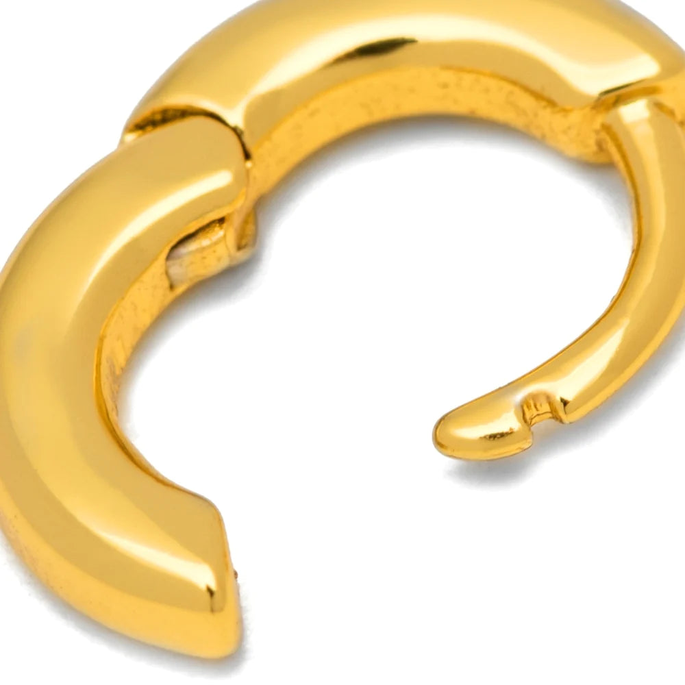 LULU - Oorbellen Buckle hoops (paar)