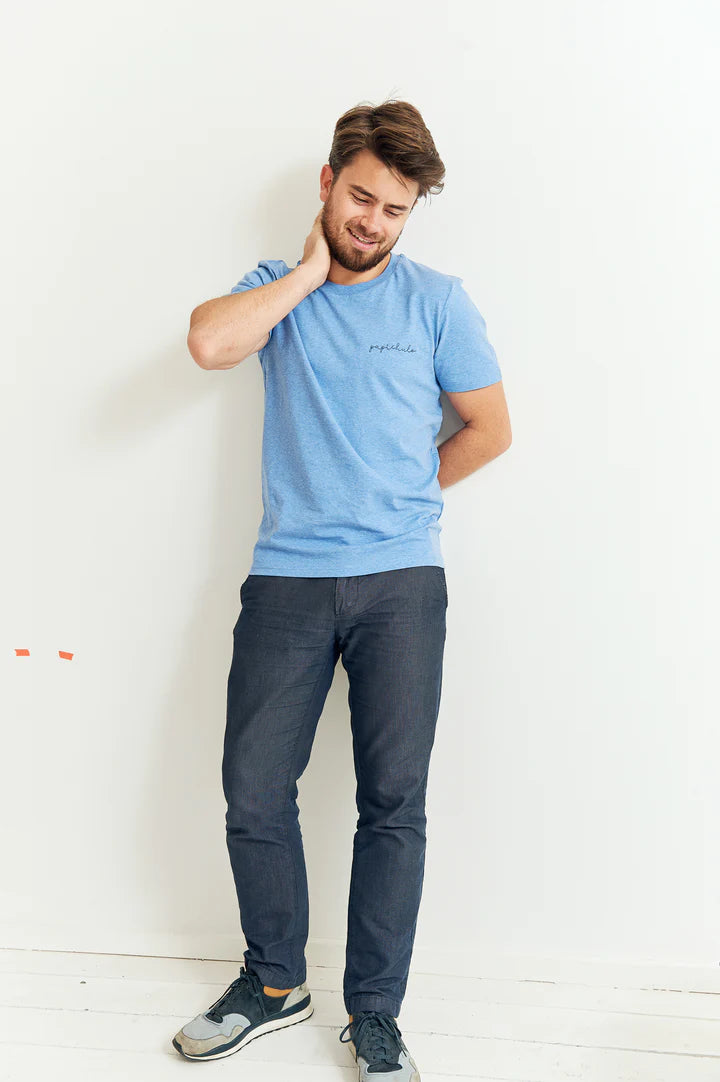 T-Shirt Papichulo I Azul blue