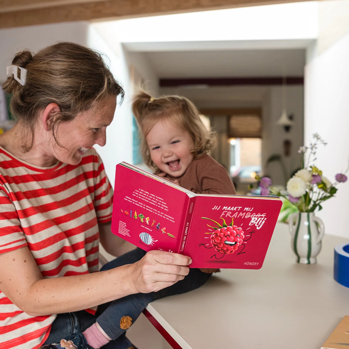 Kartonboek | Jij maakt mij framblij