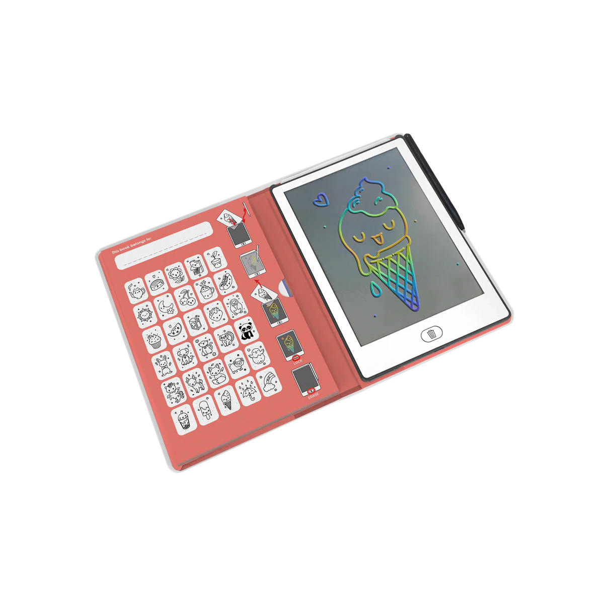 Kidydraw-mini Tekenblok | Kawai