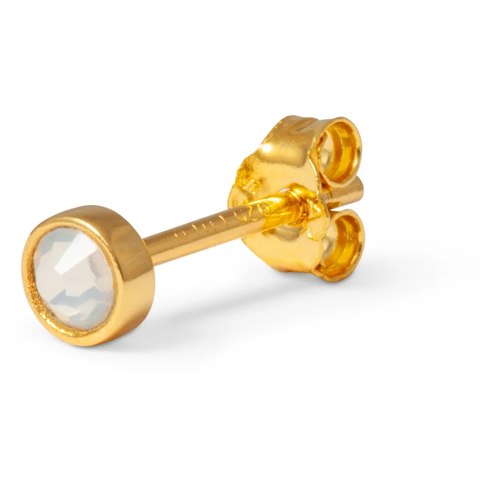 LULU - Oorbel Bling Crystal White