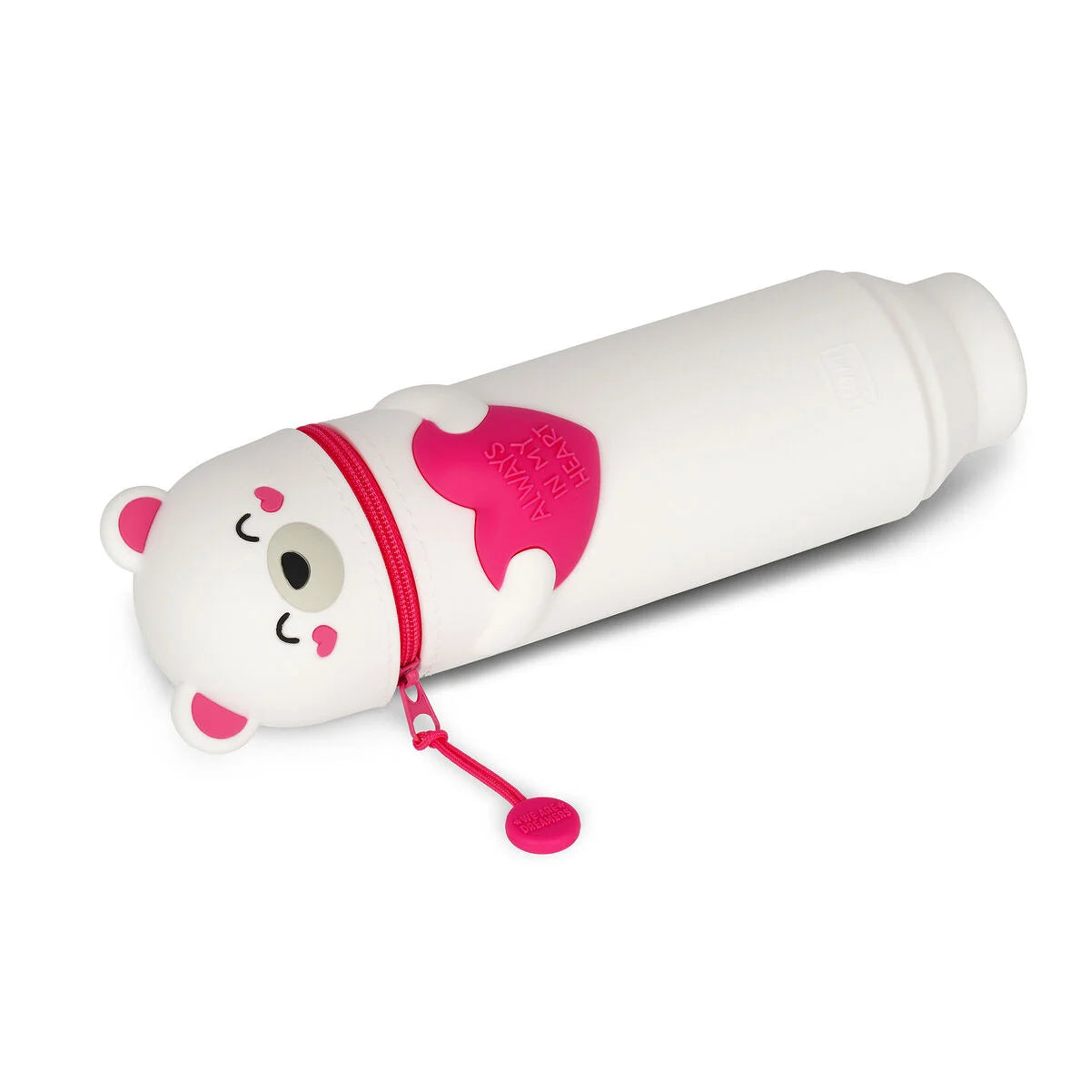 Siliconen pennenzak I teddybeer
