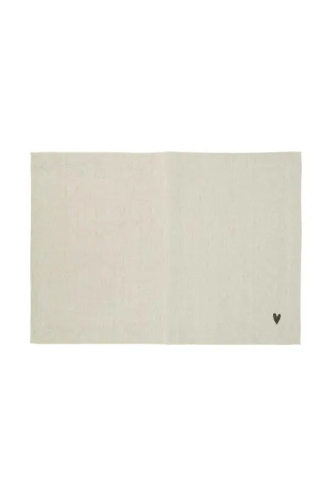 Placemat hartje | peper & zout