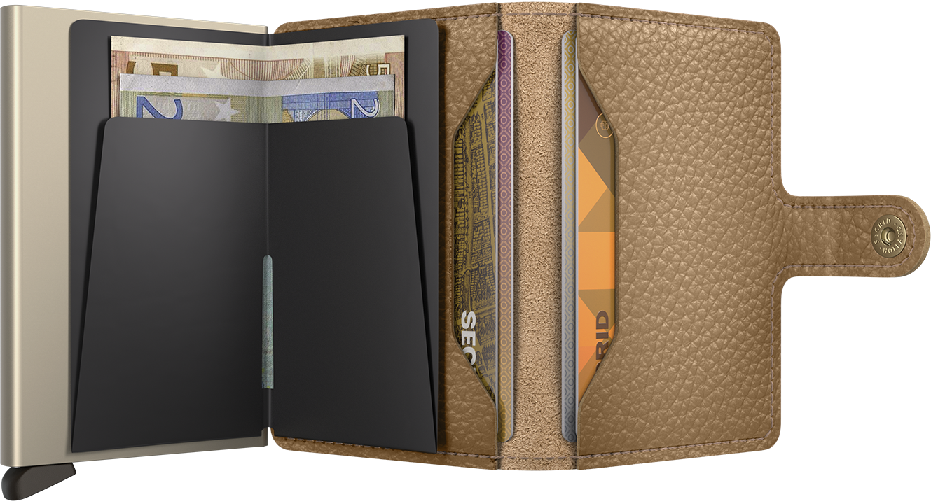 Secrid Mini Wallet | Pebble Cappuccino