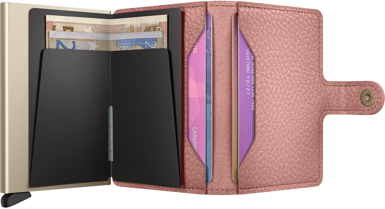 Secrid Mini Wallet | Pebble Rose