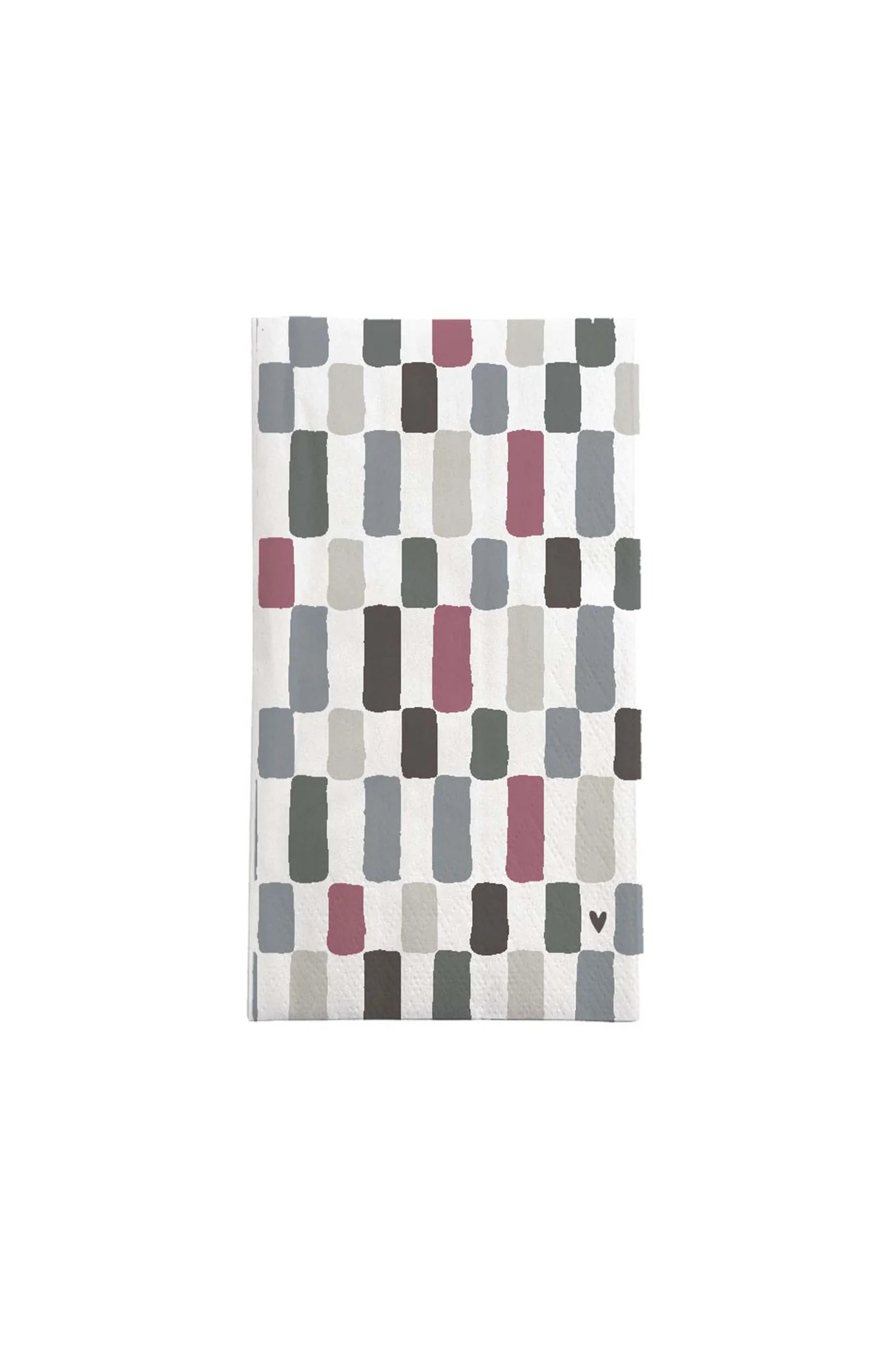 Servetten | Hartje multicolor