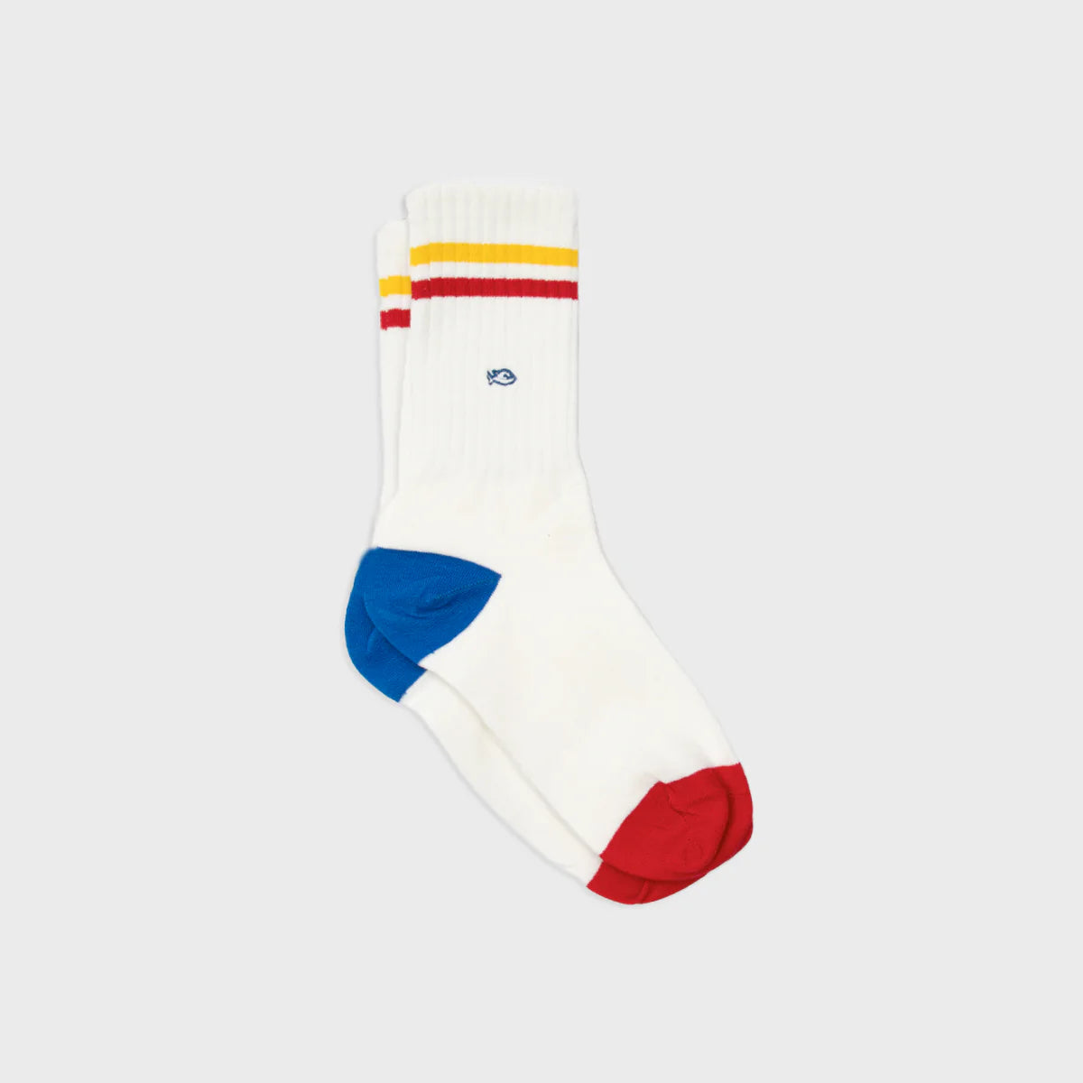 Herensokken Retro |geel, rood