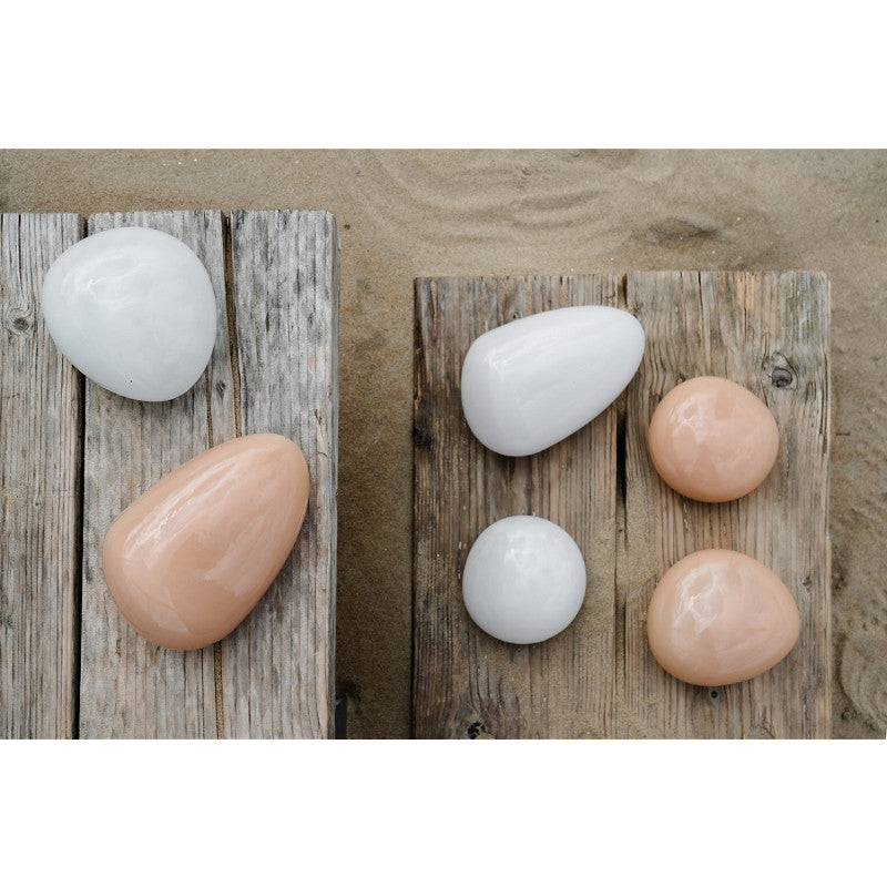 LED Tafellamp Pebble| Beige