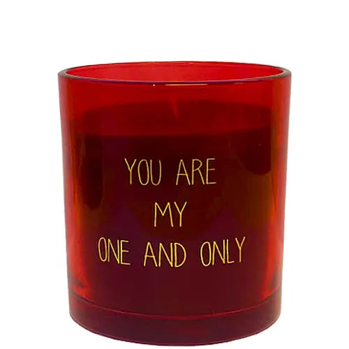 Geurkaars "You are my one and only"