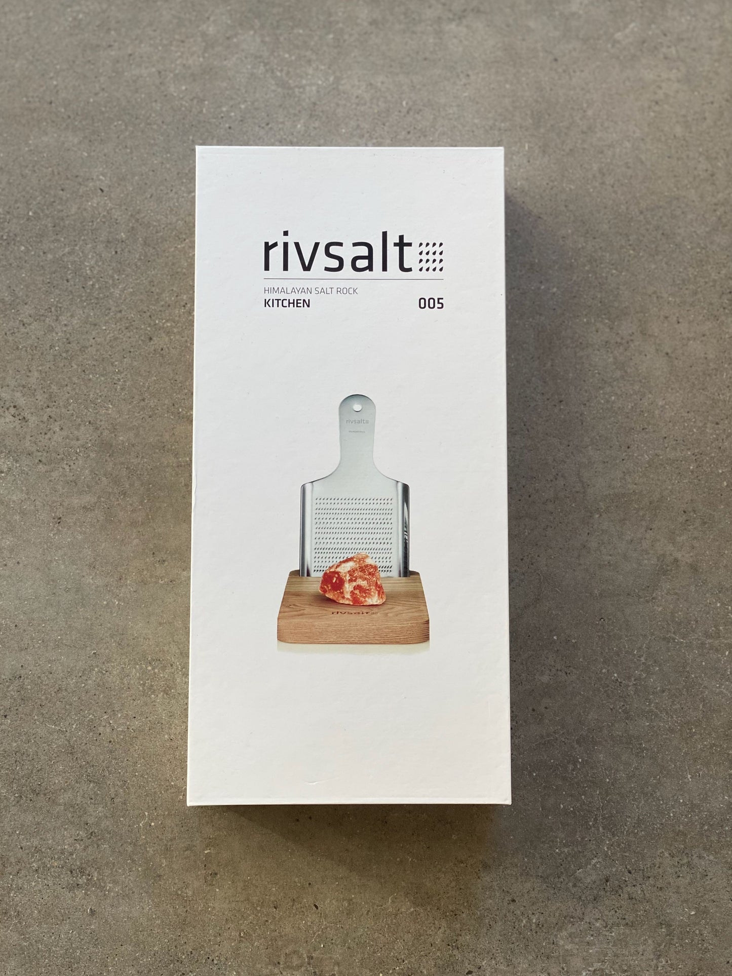 Rivsalt Rasp met Himalaya zoutsteen