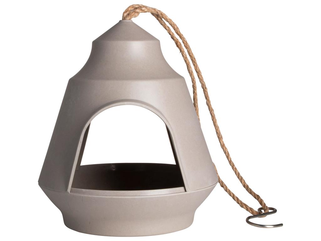 Vogelvoederhuisje taupe