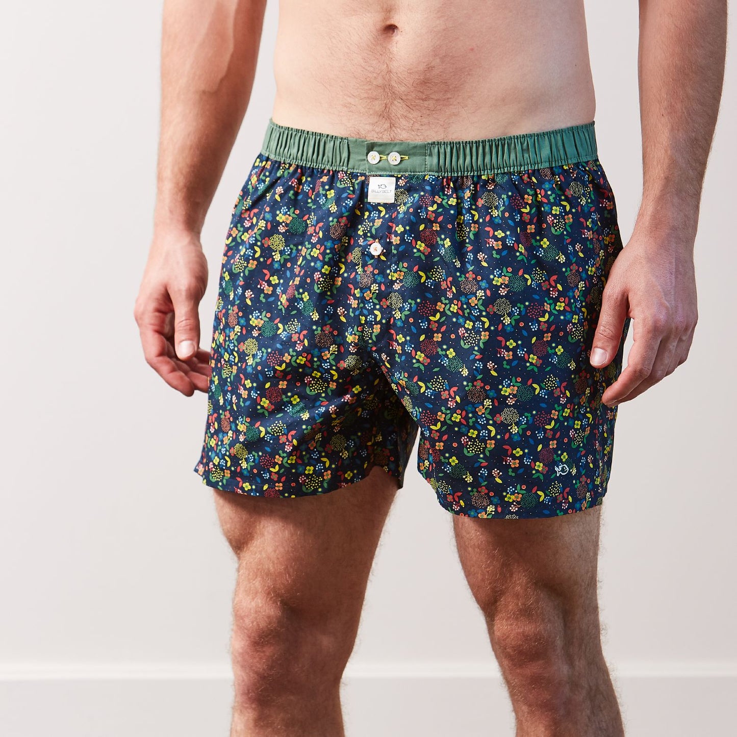 Boxershort (los model) Flores in biologisch katoen