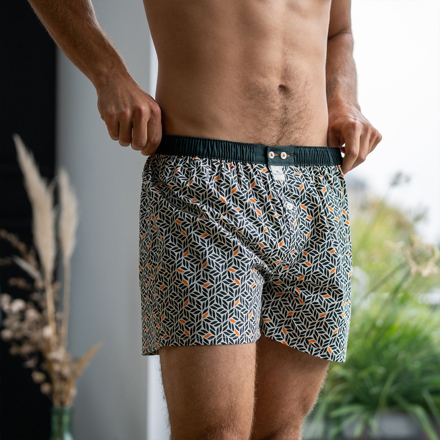 Boxershort (los model) Toscana in biologisch katoen
