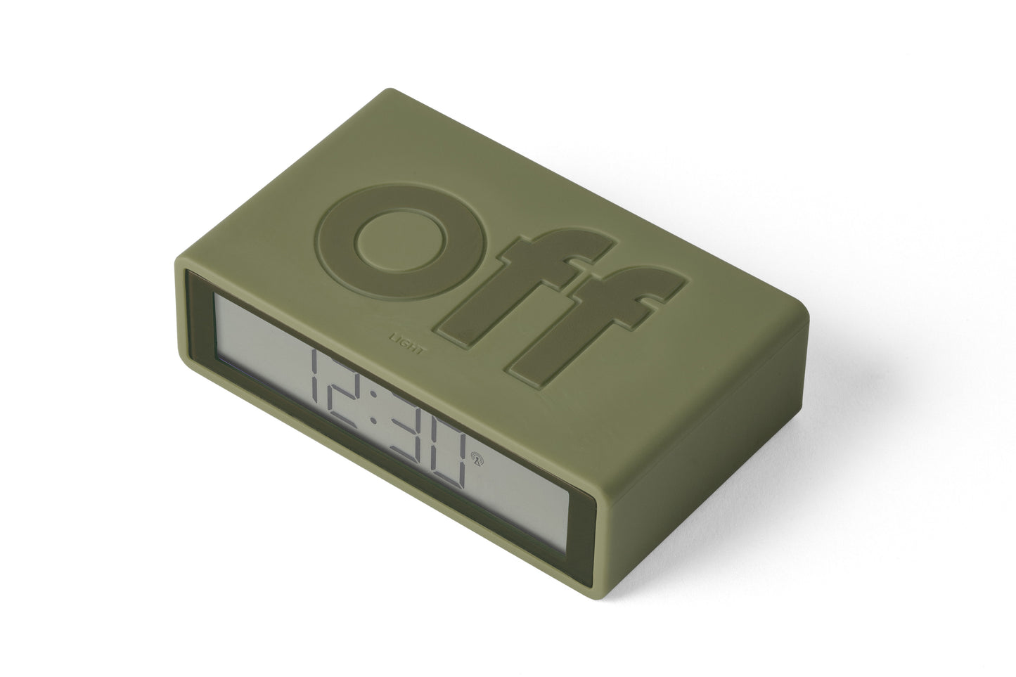 Flip omkeerbare wekkerradio I Khaki