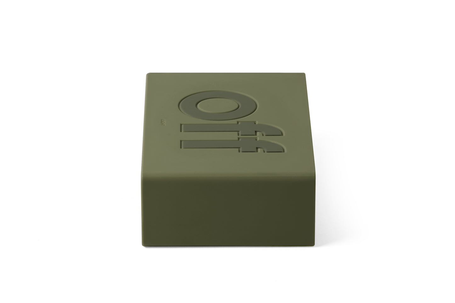 Flip omkeerbare wekkerradio I Khaki