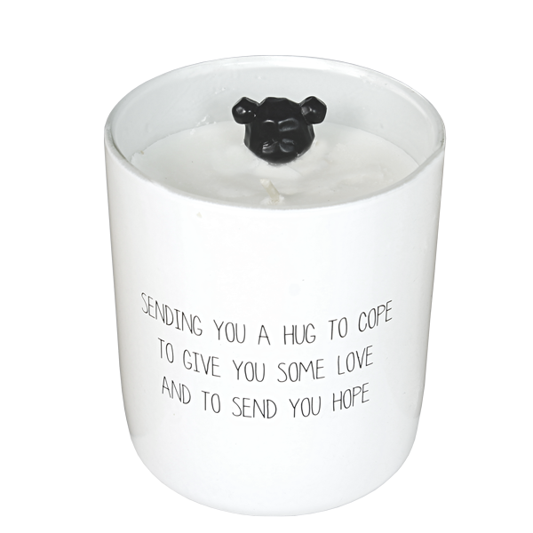 Geurkaars "Sending you a hug to cope"